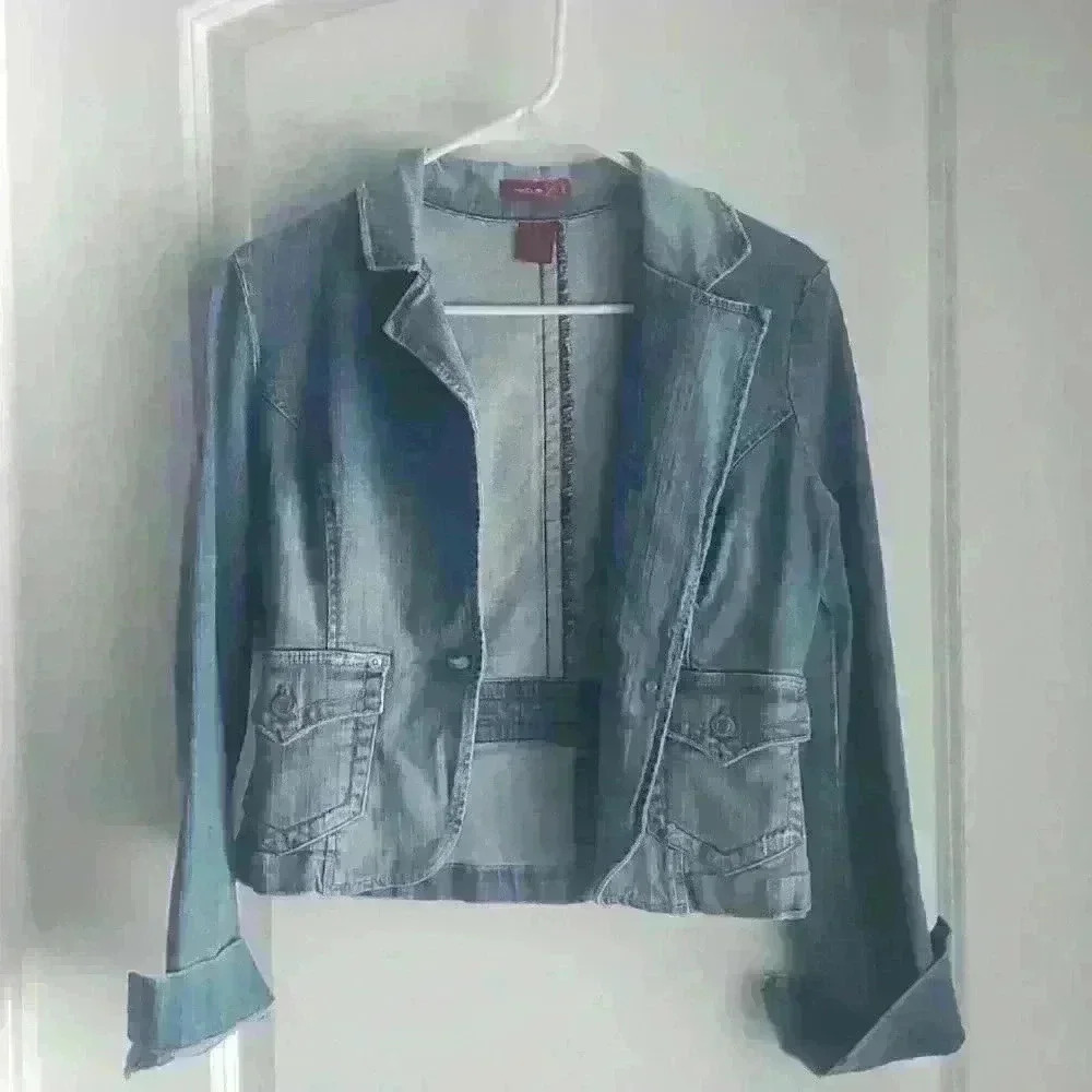 Forever 21 Blue Jean Jacket